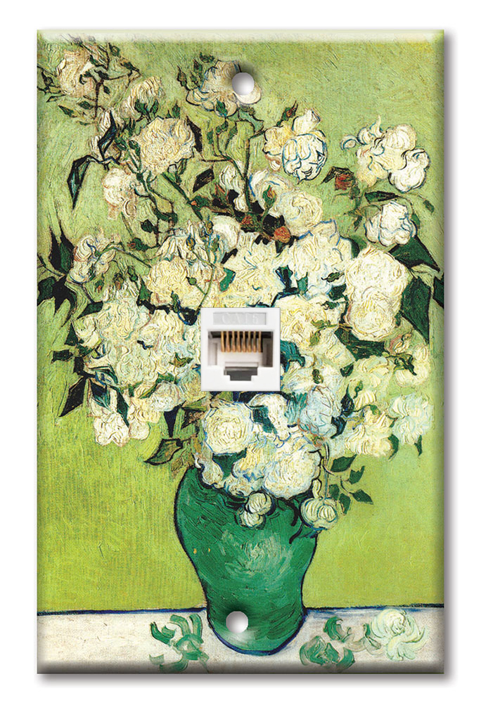 Van Gogh: Vase of Roses - #338