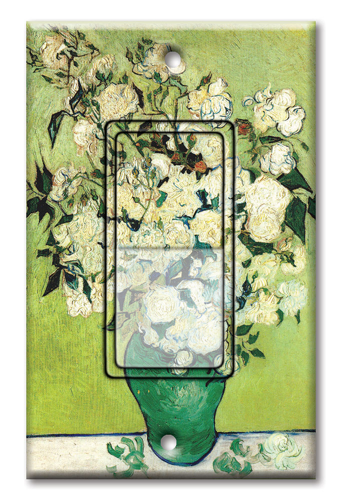 Van Gogh: Vase of Roses - #338