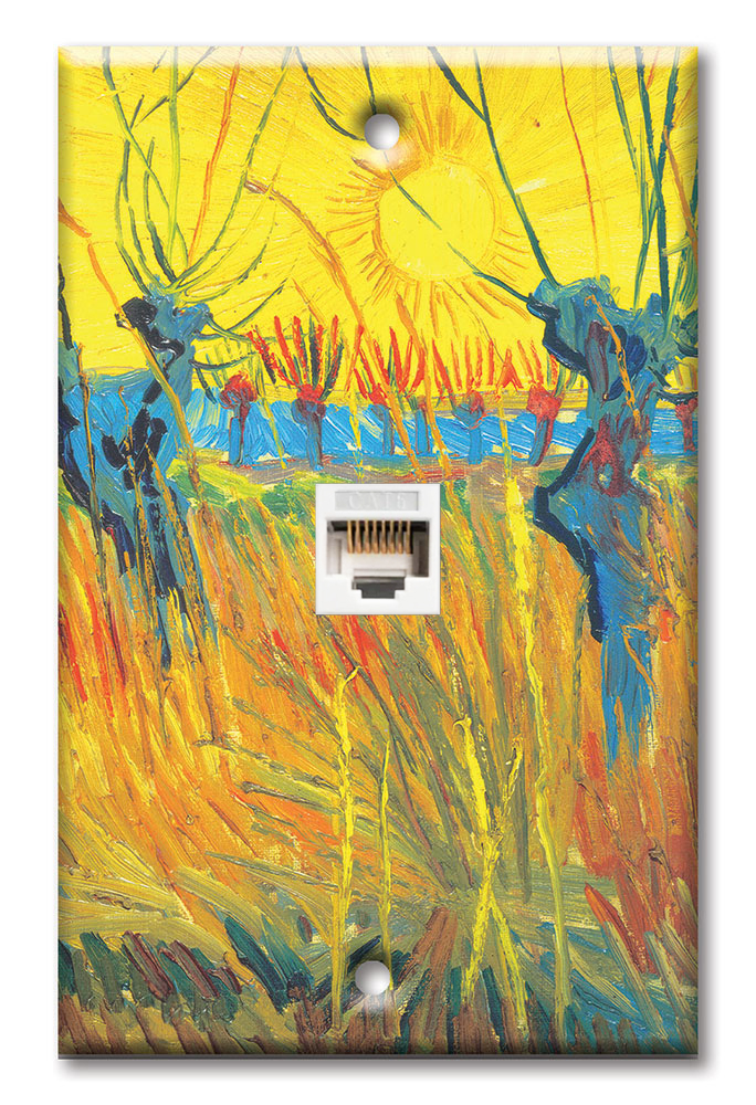 Van Gogh: Pollard Willow and Sunset - #341