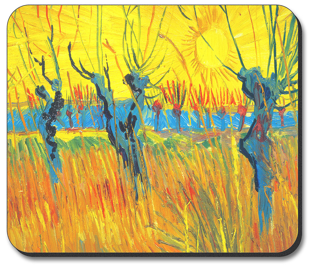 Van Gogh: Pollard Willow and Sunset - #341