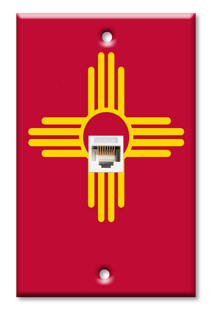 New Mexico Flag Zia - #3470