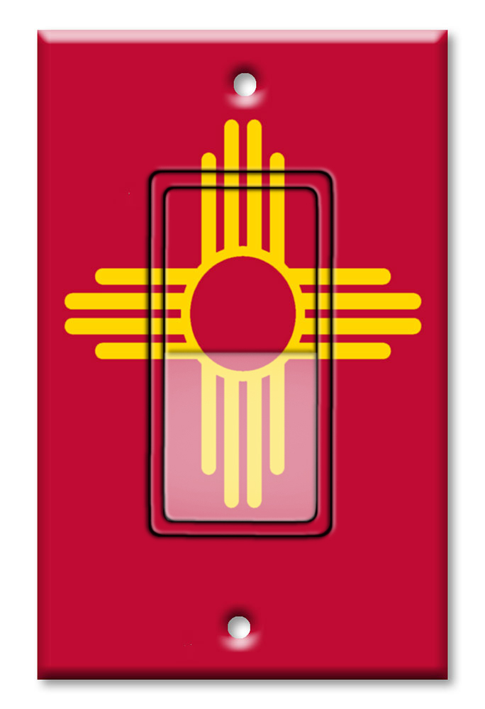 New Mexico Flag Zia - #3470
