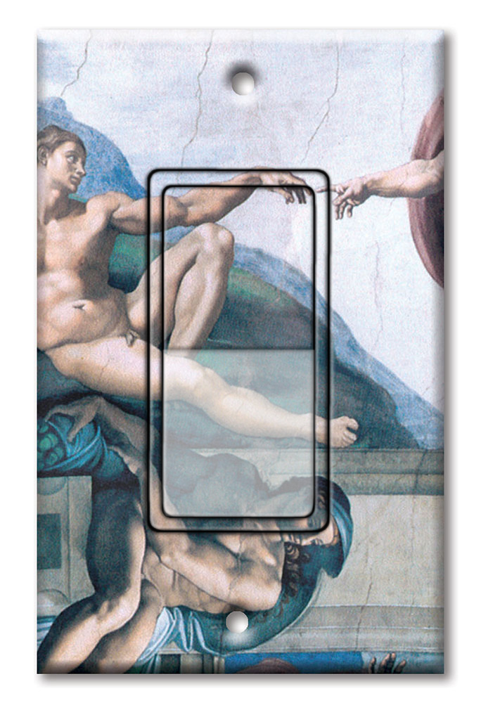 Michelangelo: Creation of Man - #3A