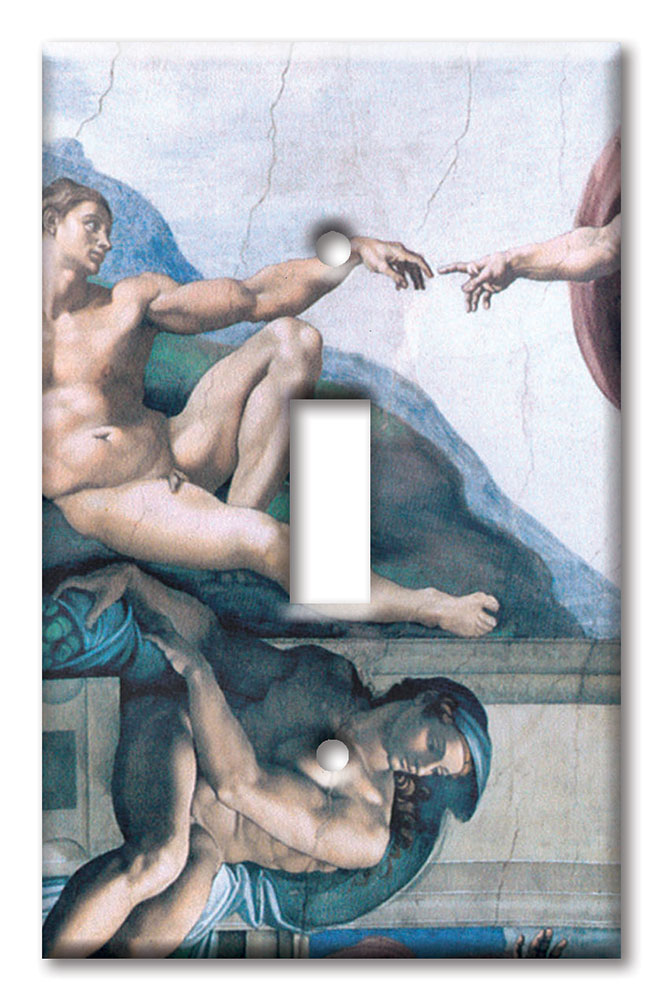 Michelangelo: Creation of Man - #3A