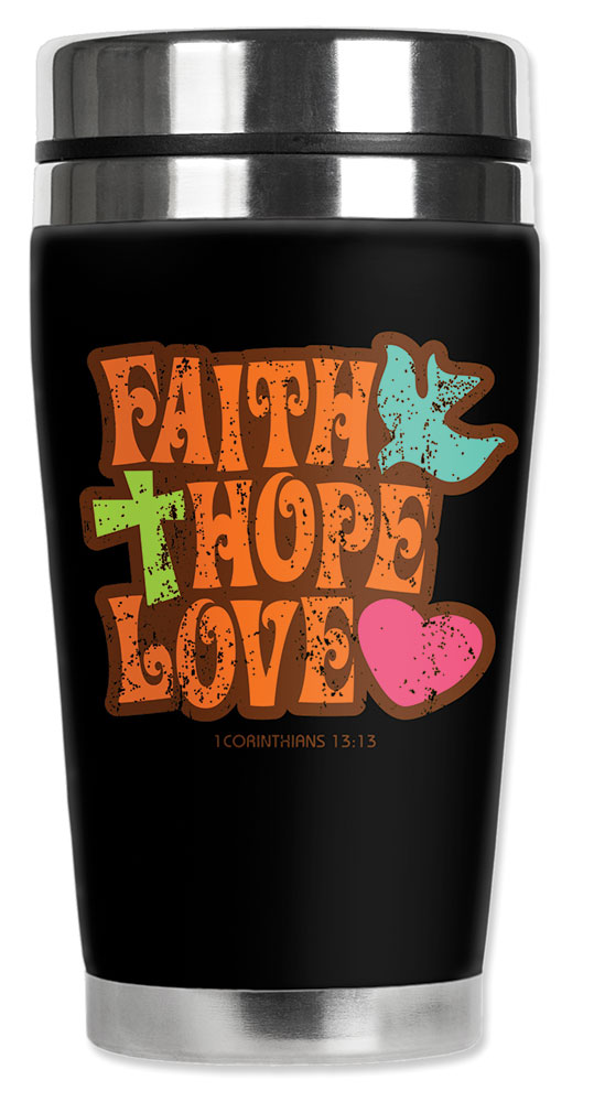 Faith Hope Love - Black - #406