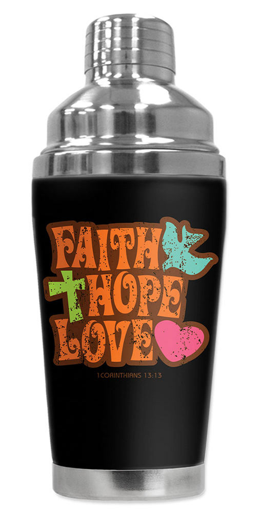 Faith Hope Love - Black - #406