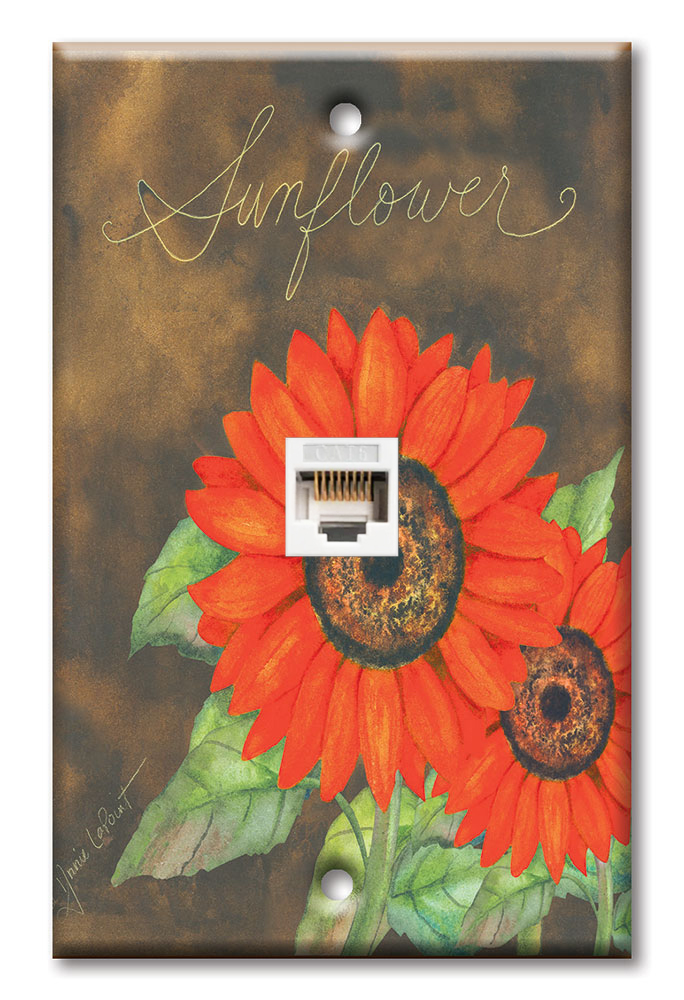 Red Sunflower - #437