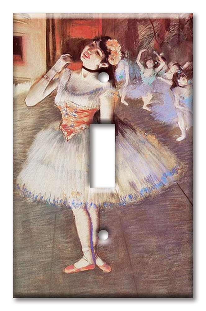Art Plates - Decorative OVERSIZED Wall Plates & Outlet Covers - Degas