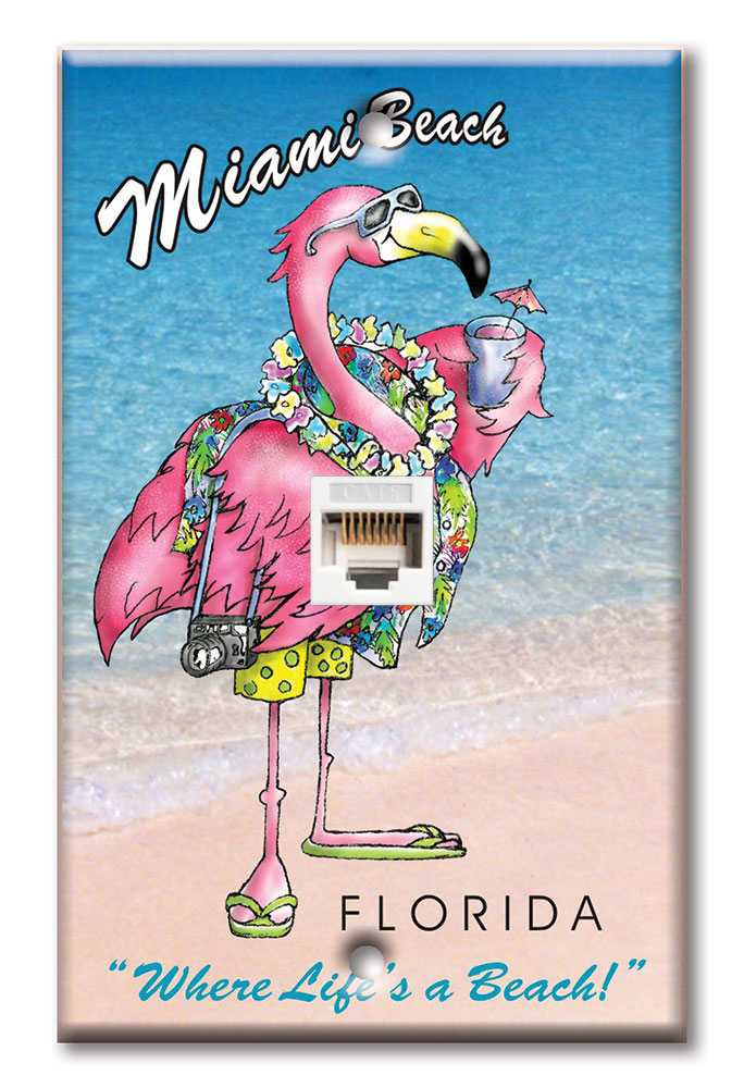 Miami Flamingo - His - #487