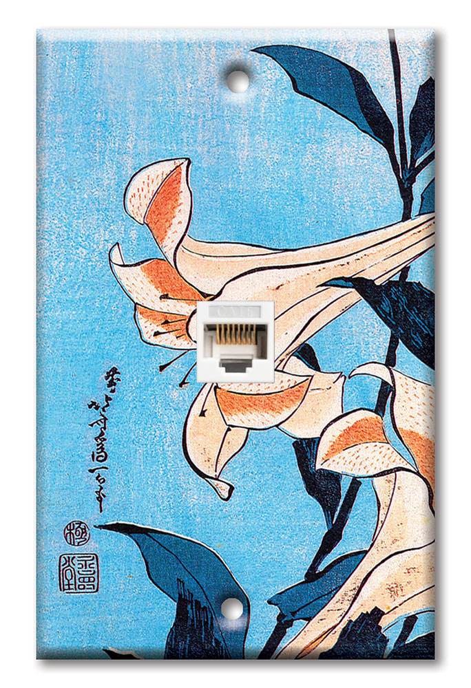 Hokusai: Lilies - #492