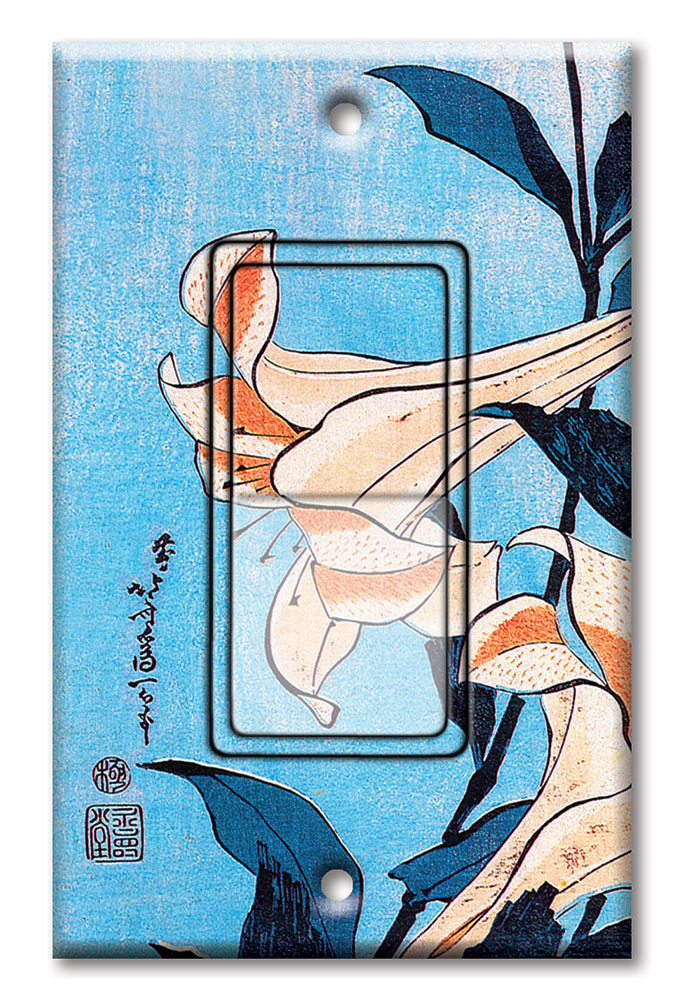 Hokusai: Lilies - #492