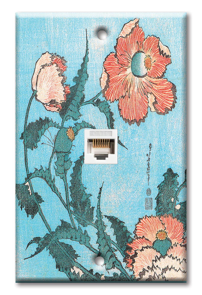 Hokusai: Poppies - #556