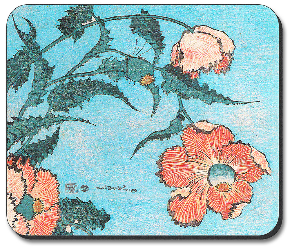 Hokusai: Poppies - #556