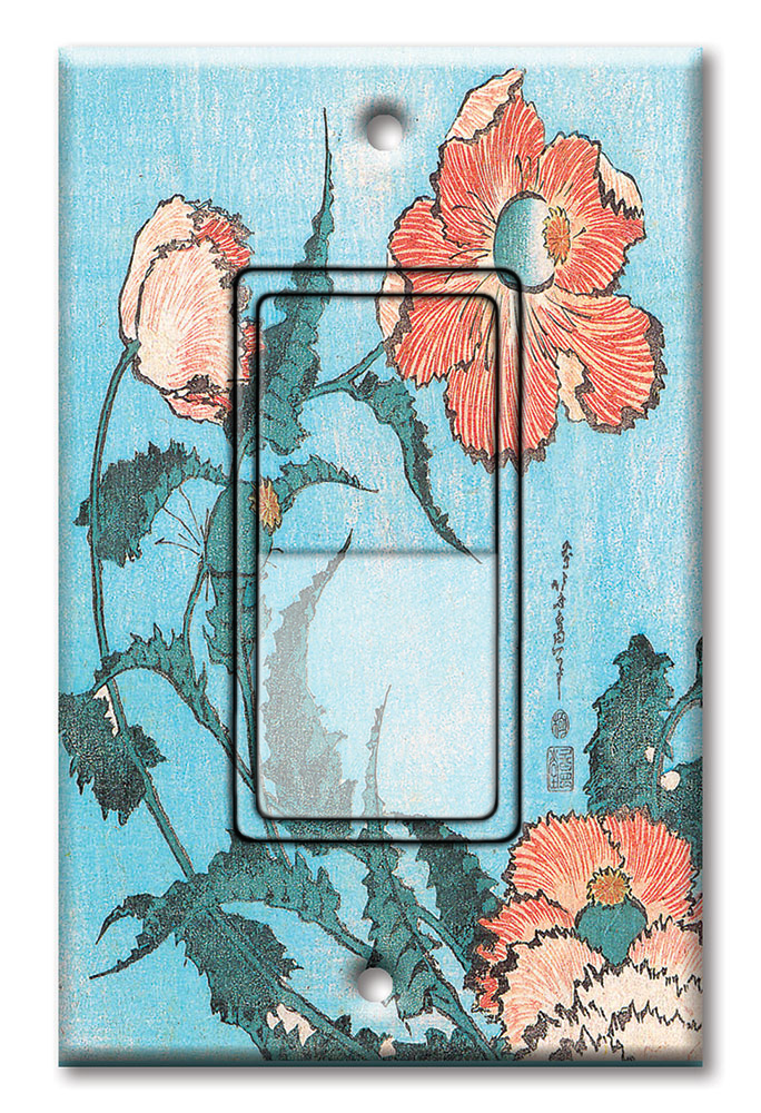 Hokusai: Poppies - #556