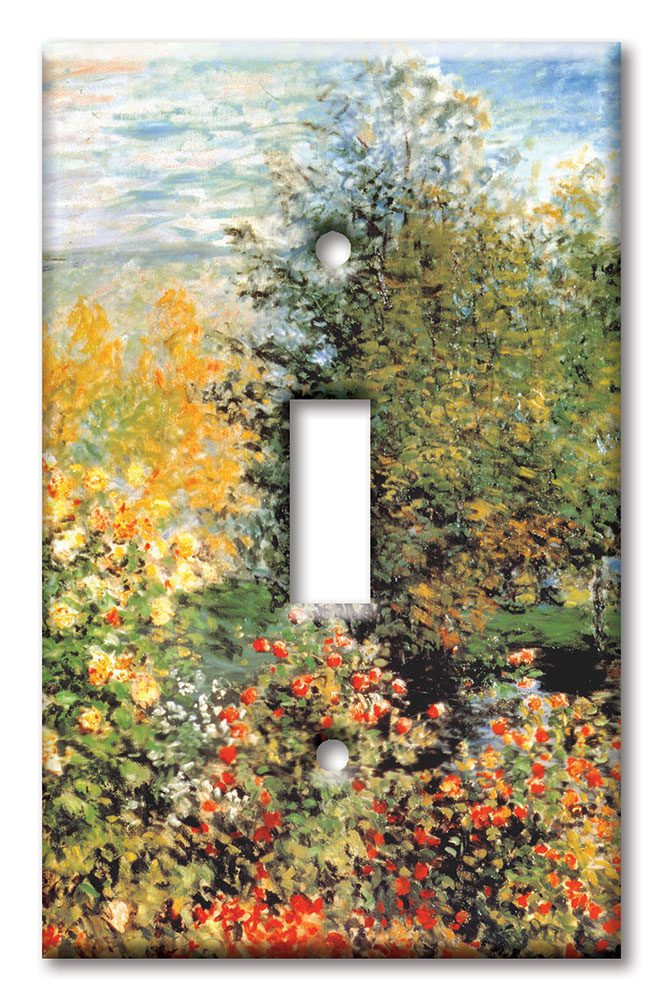 Art Plates - Decorative OVERSIZED Switch Plates & Outlet Covers - Monet: Stiller Winkle