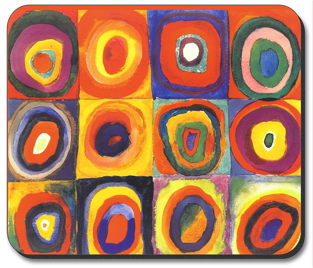 Kandinsky: Farbstudie Quadrate - #578