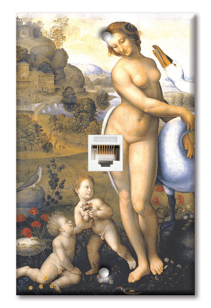 Da Vinci: Leda and Swan - #593