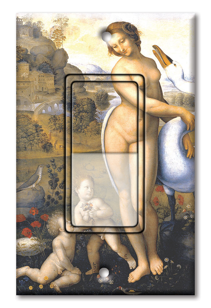 Da Vinci: Leda and Swan - #593