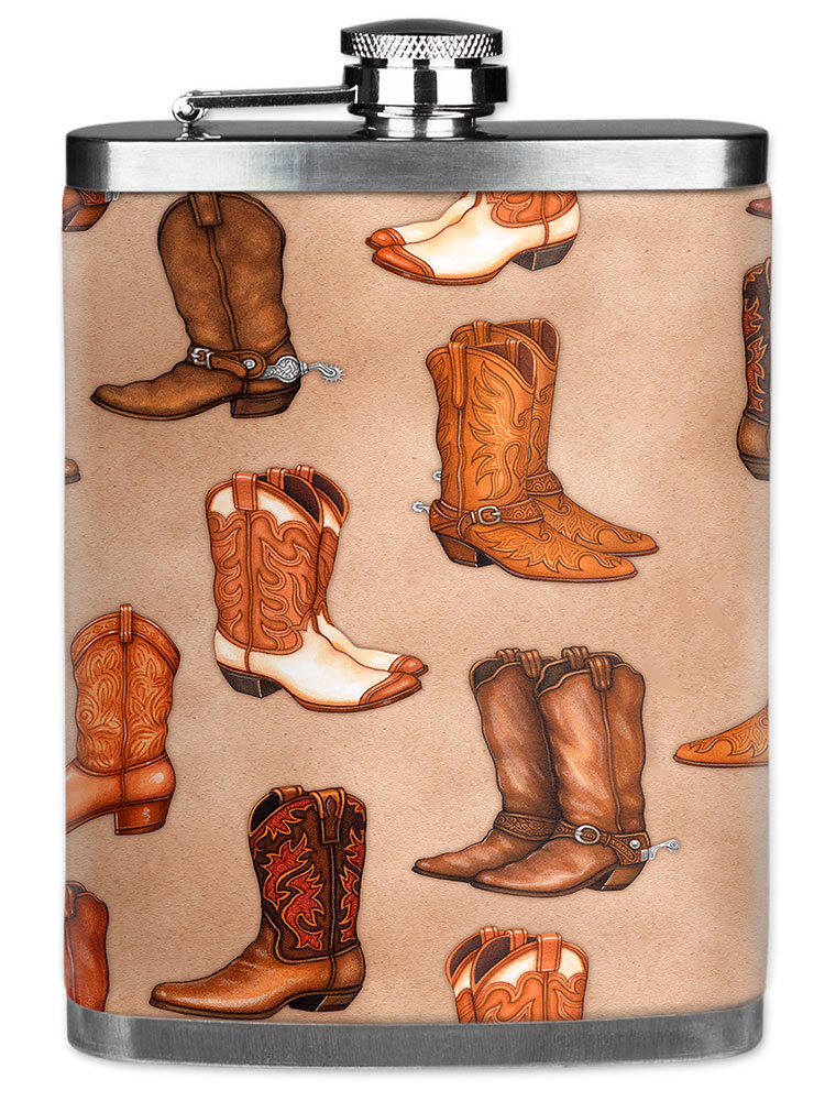 Cowboy Boots (Tan) - Image by Dan Morris - #611