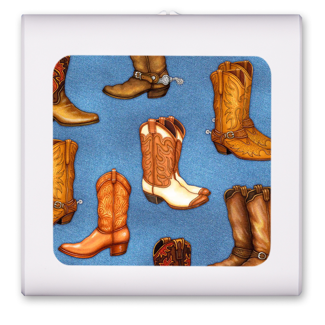 Cowboy Boots - Denim - #612