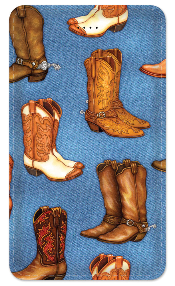 Cowboy Boots - Denim - #612