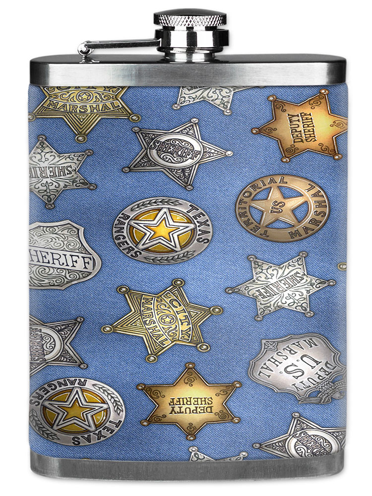 Sheriff Badges (Denim) - Image by Dan Morris - #619