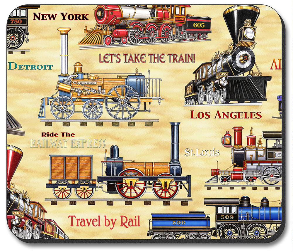 Travel by Rail - Image by Dan Morris - #642