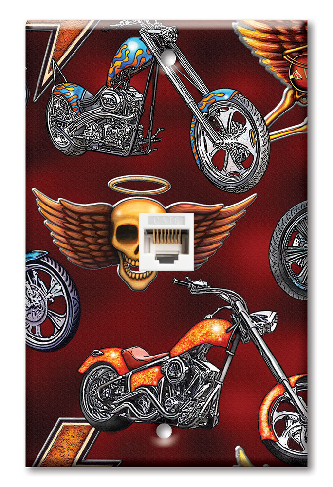 Choppers and Skulls - Image by Dan Morris - #643