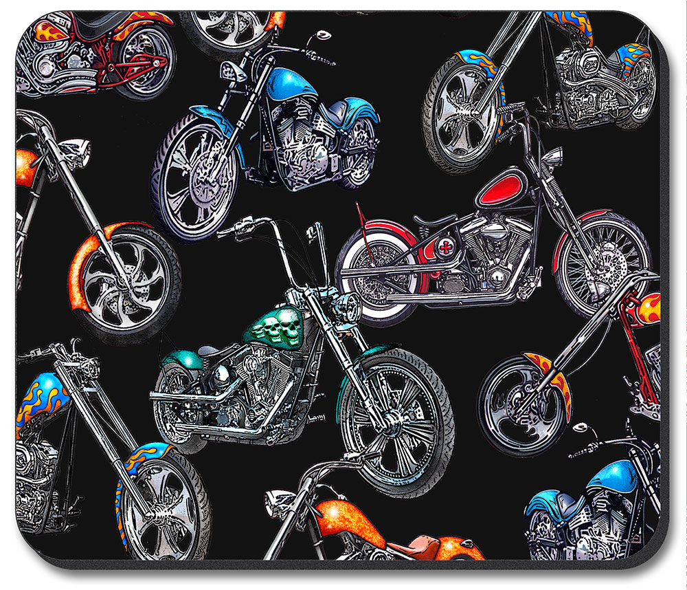 Choppers and Skulls - Black - #644