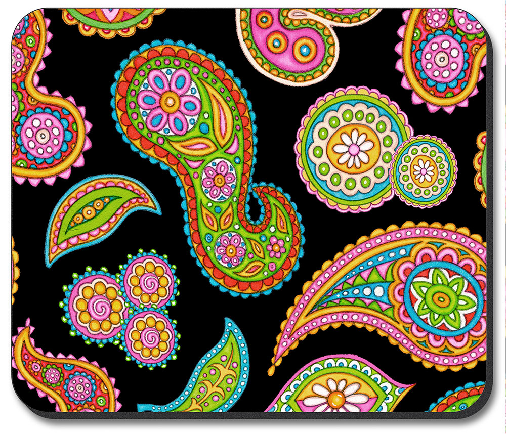 Rainbow Paisley - Image by Dan Morris - #6509