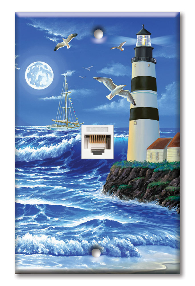 Lighthouse at Night - #661