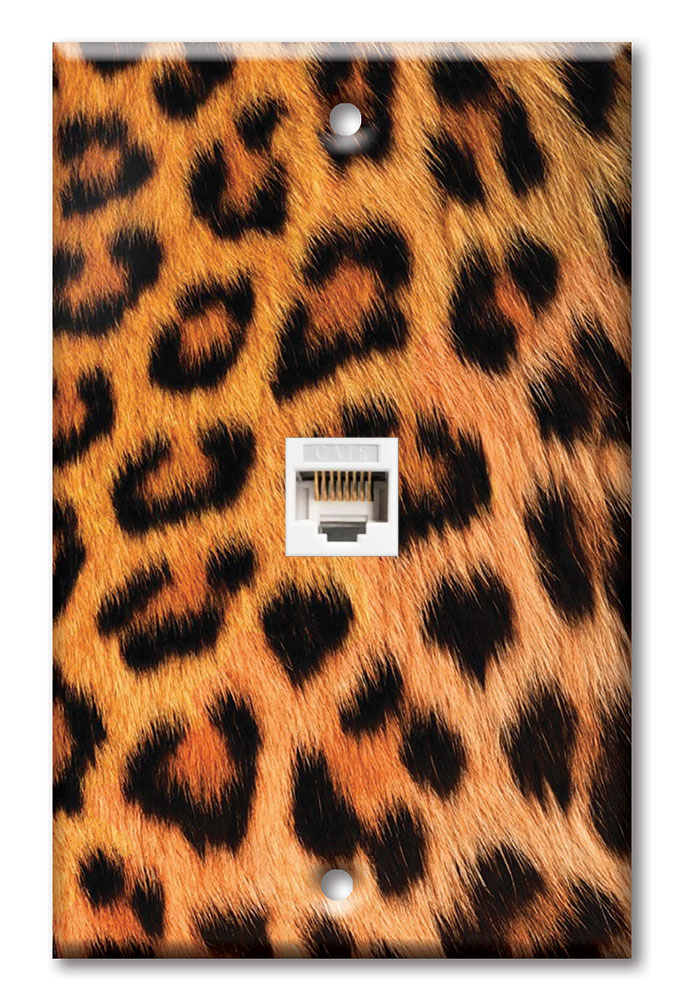 Faux Leopard Fur - #671