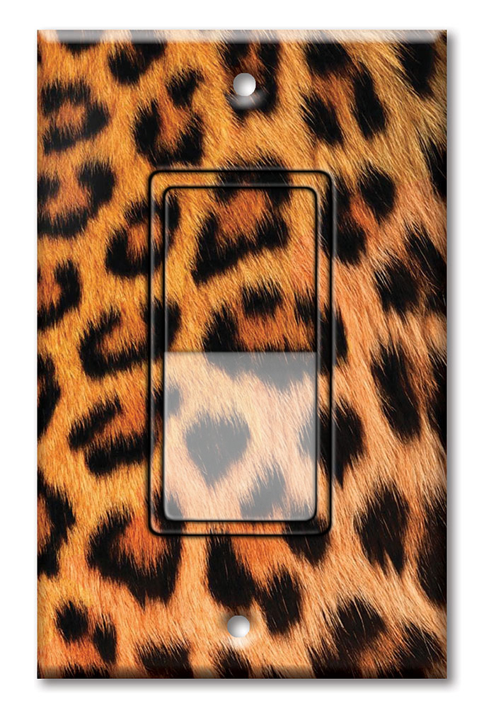 Faux Leopard Fur - #671