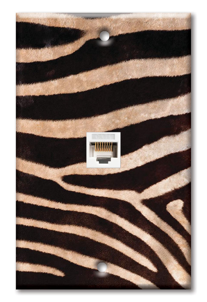 Faux Zebra Fur - #672