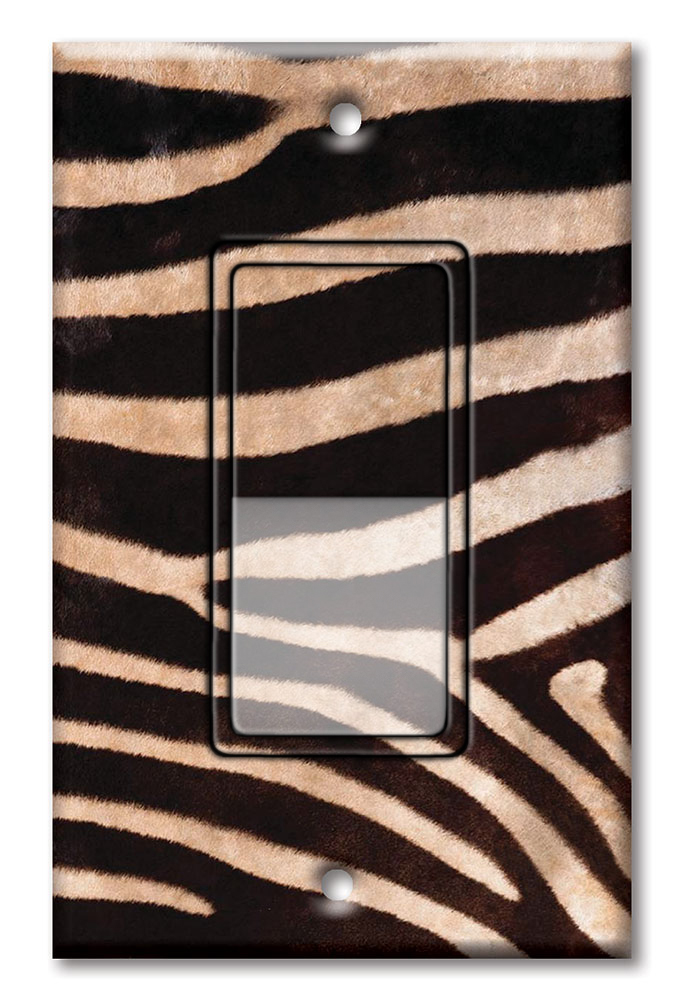 Faux Zebra Fur - #672