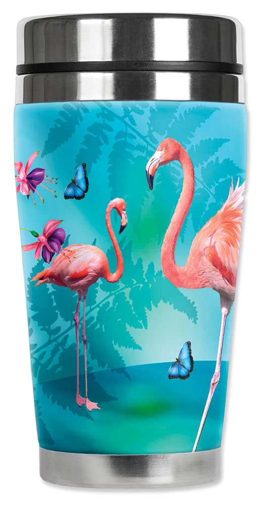 Flamingo's & Butterflies - #724