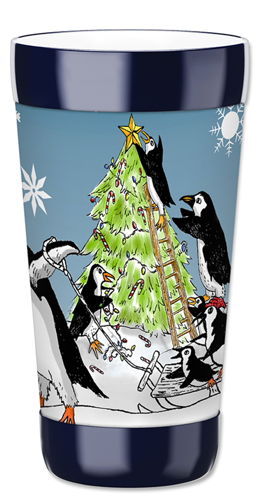 Penguin Christmas Tree - #734