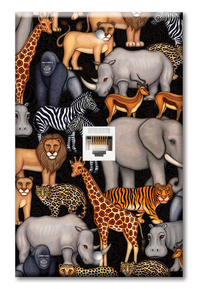 Jungle Animals - Image by Dan Morris - #7601