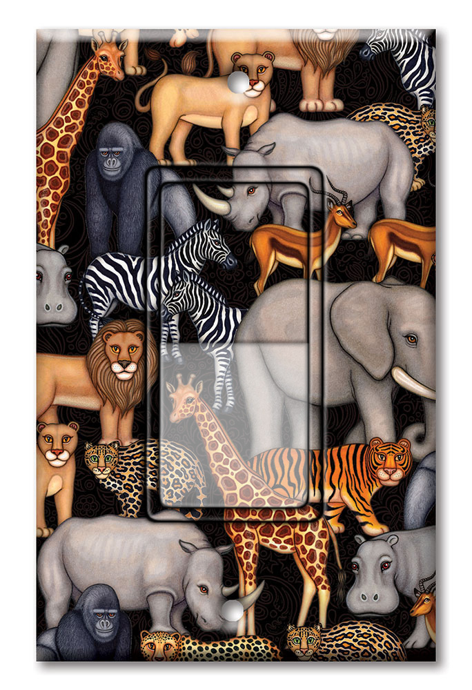 Jungle Animals - Image by Dan Morris - #7601