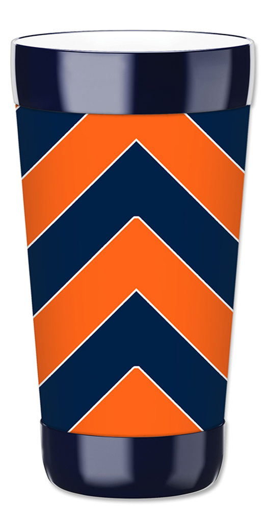 Broncos Football Colors Chevron - #802