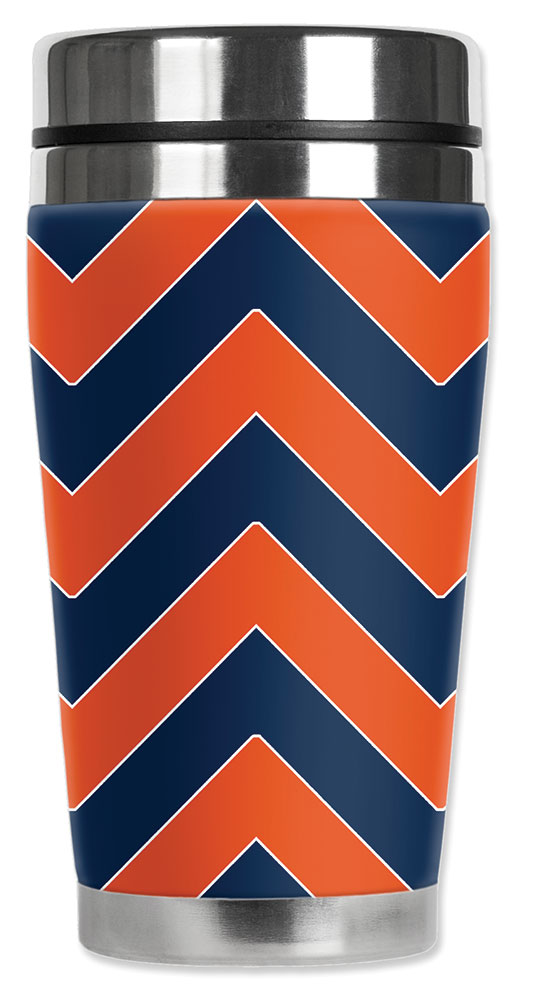 Bears Football Colors Chevron - #804