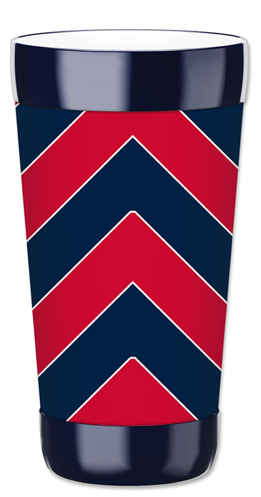 New England Football Colors Chevron - #806