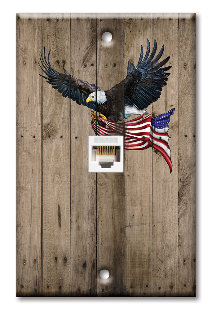 Eagle with Flag - #8111