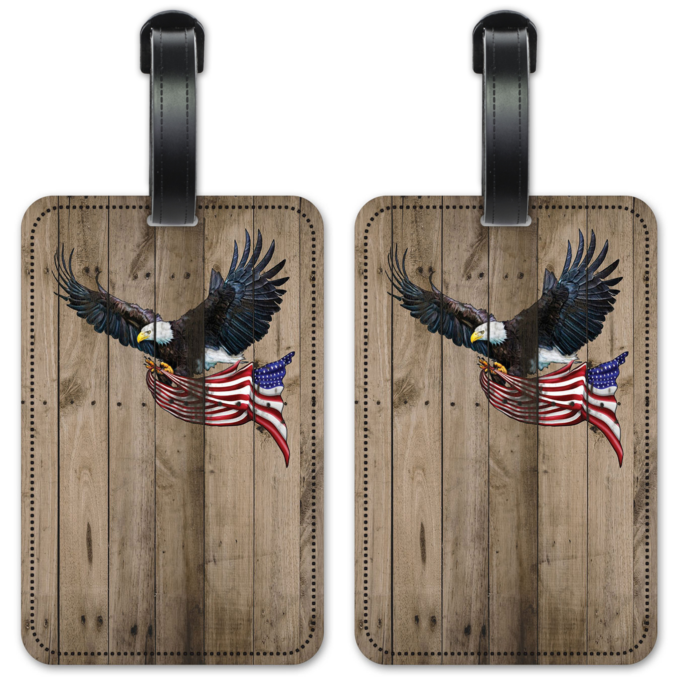 Eagle with Flag - #8111