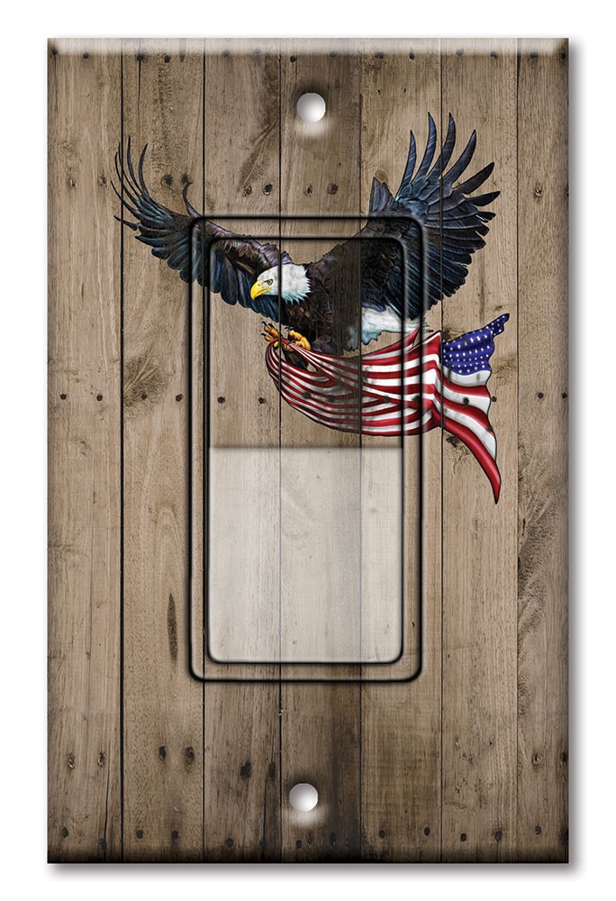 Eagle with Flag - #8111