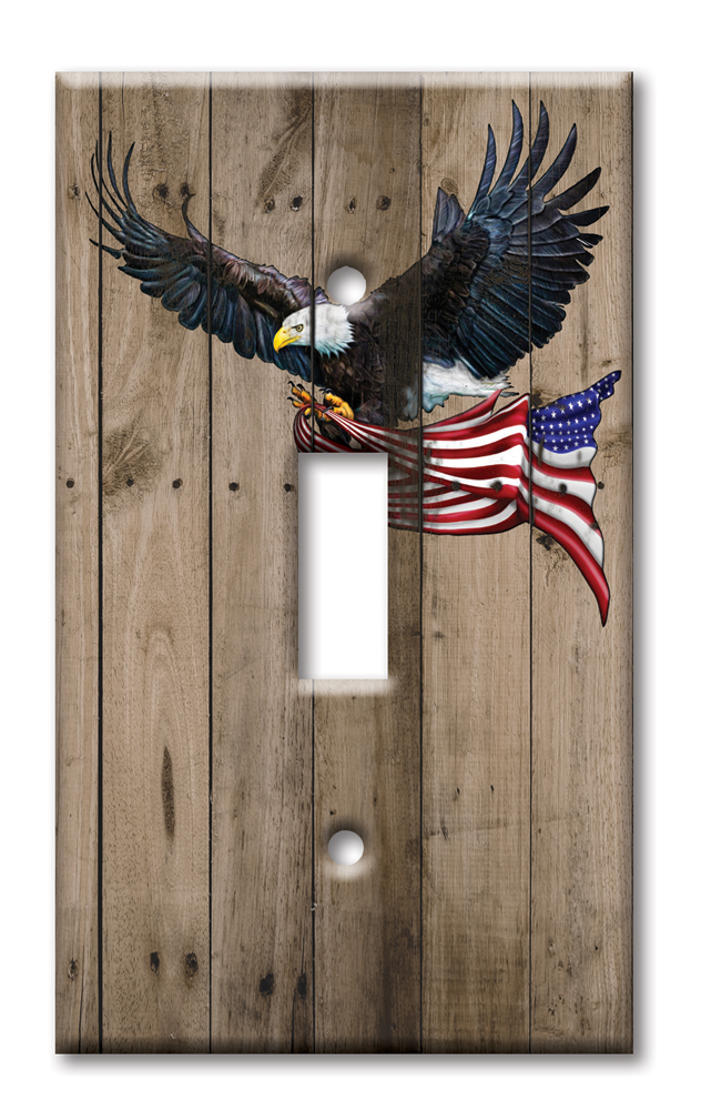 Eagle with Flag - #8111