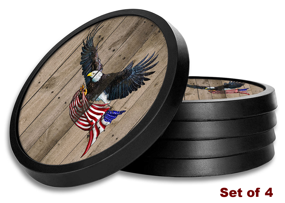 Eagle with Flag - #8111