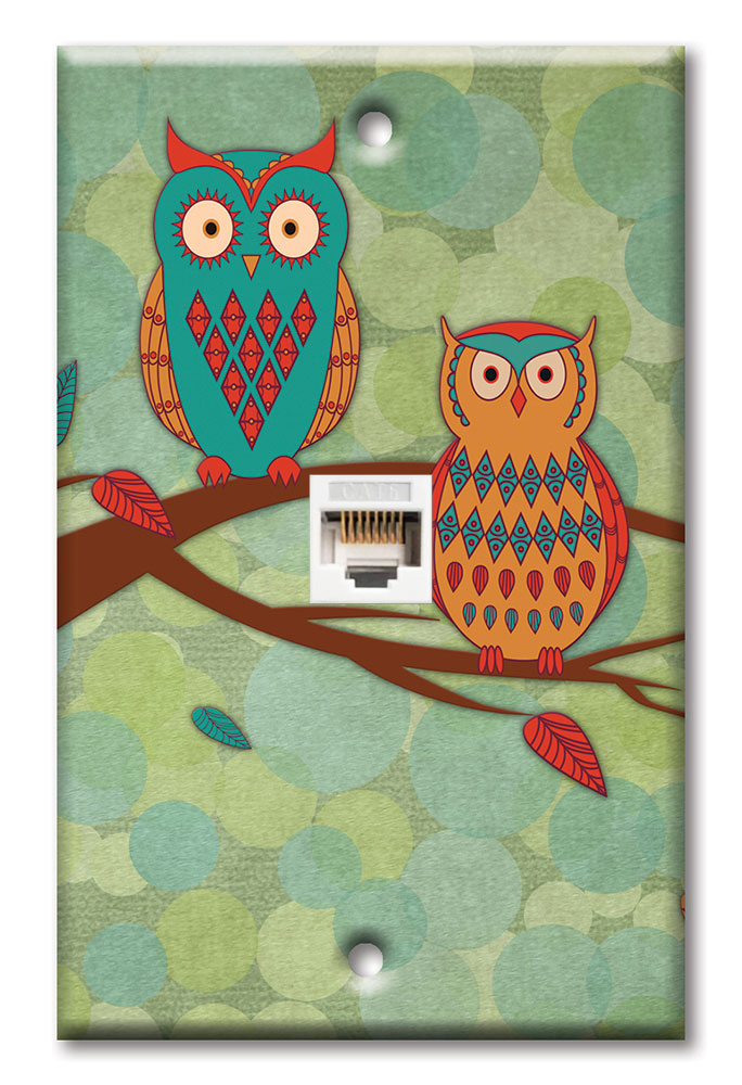 Whimsical Owls - #8123