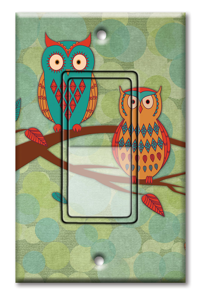 Whimsical Owls - #8123