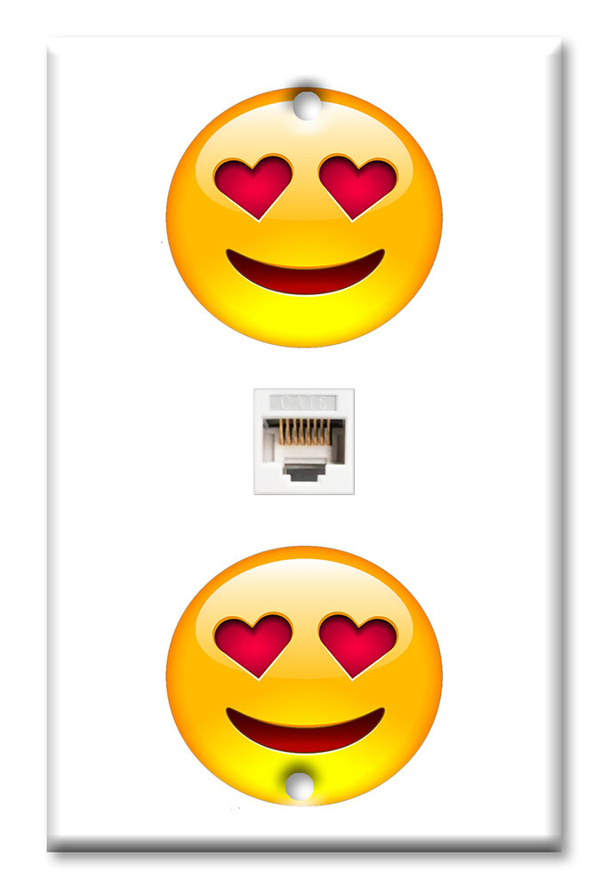 Heart Eyes Emoji - #8128